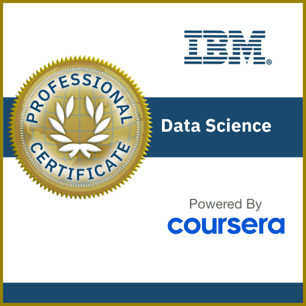IBM Data Science Professional Certificate V3 badge